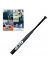 Tradineur - Bate de béisbol de aluminio, agarre antideslizante, prácticas, entranamientos, deporte, aire libre, adolescentes, ad