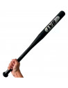 Tradineur - Bate de béisbol de aluminio, agarre antideslizante, prácticas, entranamientos, deporte, aire libre, adolescentes, ad