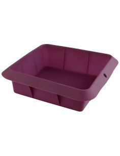 Tradineur - Molde de Silicona para lasaña - Fácil desmoldeo - Material Antiadherente y Flexible - Apto para Lavavajillas - 6,5 x