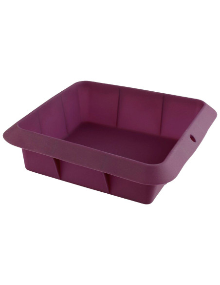Tradineur - Molde de Silicona para lasaña - Fácil desmoldeo - Material Antiadherente y Flexible - Apto para Lavavajillas - 6,5 x