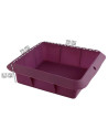 Tradineur - Molde de Silicona para lasaña - Fácil desmoldeo - Material Antiadherente y Flexible - Apto para Lavavajillas - 6,5 x