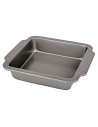 Tradineur - Molde de Acero Cuadrada para lasaña - 2 Capas Antiadherente - Apto para Lavavajillas - Fácil Limpieza - 6 x 30 x 27