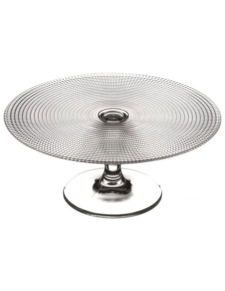 Tradineur - Expositor para tartas con pie - Fabricado en Cristal - Fácil limpieza y Durabilidad - Ideal para Pasteles y diversos Tradineur - Expositor para tartas con pie - Fabricado en Cristal - Fácil limpieza y Durabilidad - Ideal para Pasteles y diversos