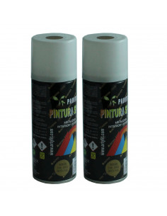Montoro - Pack 2 botes de pintura en spray oro M305 200 ml, válido para multitud de superficies de interior y exterior