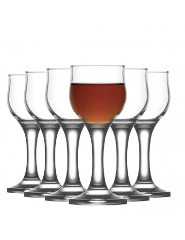 Tradineur - Set de 6 copas de cristal, modelo Nevakar, servir vino, champán, cócteles, elegantes, aptas para lavavajillas, celeb