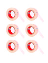 Tradineur - Pack de 6 rollos de cinta adhesiva para embalaje ultratransparente, precinto multiusos, embalar, sellar, empaquetar,