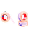 Tradineur - Pack de 6 rollos de cinta adhesiva para embalaje ultratransparente, precinto multiusos, embalar, sellar, empaquetar,