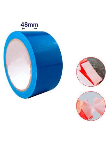Tradineur - Cinta americana, fuerte adherencia, universal, resistente, impermeable, corte fácil, reparar, sellar, reforzar, fija