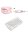 Tradineur - Pack de 4 bolsas salva espacio con fragancia, guardar ropa al vacío, almacenaje, ahorro de espacio, envasar prendas,
