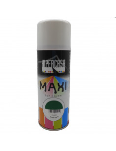 Hipercasa - Bote de pintura en spray color verde abeto 400 ml, válido para multitud de superficies de interior y exterior