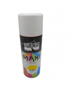Hipercasa - Bote de pintura en spray color amarillo claro 400 ml, válido para multitud de superficies de interior y exterior