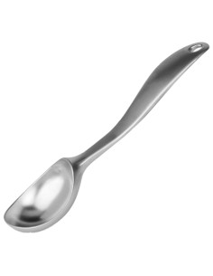 Tradineur - Dosificador de helado de Zinc - Fabricado en España - Diseño ergonómico y fácil de limpiar - 17 x 5 cm
