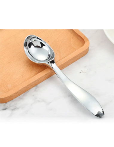 Tradineur - Dosificador de helado de Zinc - Fabricado en España - Diseño ergonómico y fácil de limpiar - 17 x 5 cm