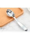 Tradineur - Dosificador de helado de Zinc - Fabricado en España - Diseño ergonómico y fácil de limpiar - 17 x 5 cm