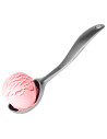 Tradineur - Dosificador de helado de Zinc - Fabricado en España - Diseño ergonómico y fácil de limpiar - 17 x 5 cm