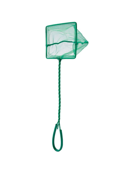 Tradineur - Red para acuarios - Fabricado en Plástico - Ideal para la limpieza del Acurio y seguro para los peces - 62 x 30 cm -