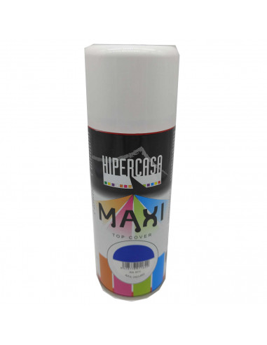 Hipercasa - Bote de pintura en spray azul oscuro RAL 5017 400 ml, válido para multitud de superficies de interior y exterior. Pi