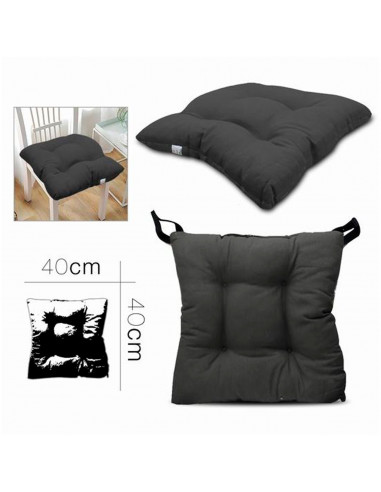 Tradineur - Cojín de 4 Puntos Modelo Siena - Fabricado en Poliéster - funcional que ofrezca soporte y comodidad - 40 x 40 - Colo