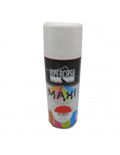 Hipercasa - Bote de pintura en spray color rojo claro 400 ml, válido para multitud de superficies de interior y exterior