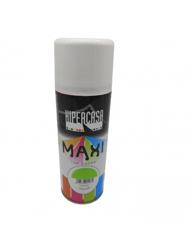 Hipercasa - Bote de pintura en spray verde lima 400 ml, válido para multitud de superficies de interior y exterior