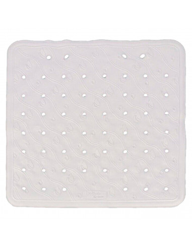 Tradineur - Alfombra de goma antideslizante para baño - Fácil Limpieza - Adherencia y seguridad garantizada en la bañera - 45 x