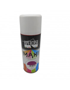 Hipercasa - Bote de pintura en spray color púrpura 400 ml, válido para multitud de superficies de interior y exterior