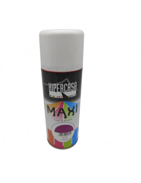 Hipercasa - Bote de pintura en spray color púrpura 400 ml, válido para multitud de superficies de interior y exterior Hipercasa - Bote de pintura en spray color púrpura 400 ml, válido para multitud de superficies de interior y exterior