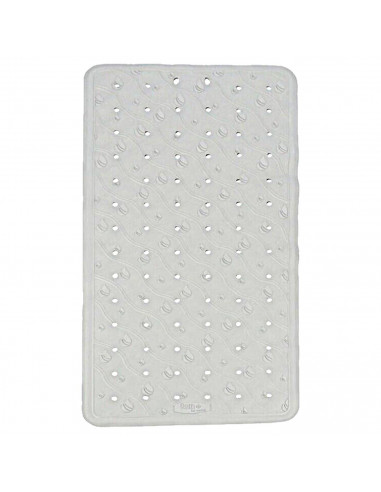 Tradineur - Alfombra de goma antideslizante para baño - Fácil Limpieza - Adherencia y seguridad garantizada en la bañera - 36 x