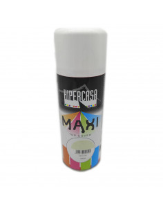 Hipercasa - Bote de pintura en spray color crema 400 ml, válido para multitud de superficies de interior y exterior