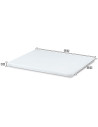 Tradineur - Tabla de corte multiusos para cocina - Fabricado en PVC - Duradero y resistente - fácil de limpiar - 40 x 30 cm
