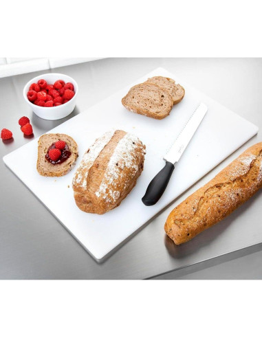 Tradineur - Tabla de corte multiusos para cocina - Fabricado en PVC - Duradero y resistente - fácil de limpiar - 40 x 30 cm