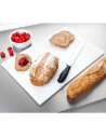 Tradineur - Tabla de corte multiusos para cocina - Fabricado en PVC - Duradero y resistente - fácil de limpiar - 40 x 30 cm