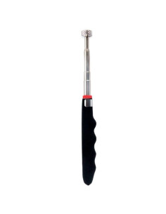 Tradineur - Imán telescópico, varilla magnética extensible de 16 a 65 cm, recoger tornillos, tuercas, objetos metálicos, herrami