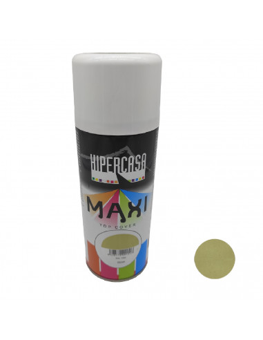 Hipercasa - Bote pintura en spray color siena 400 ml, válido para multitud de superficies de interior y exterior