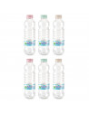 Tradineur - Pack de 6 Botellas de Almacenamiento - Capacidad: 775 ml - Apto para almacenamiento de almientos - Ø 7 x 24 cm