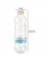 Tradineur - Pack de 6 Botellas de Almacenamiento - Capacidad: 775 ml - Apto para almacenamiento de almientos - Ø 7 x 24 cm