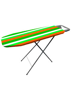 Tradineur - Tabla de Planchar Plegable - Fabricada en Madera - Incluye soporte para plancha y patas metálicas antideslizantes -