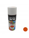 Hipercasa - Bote de pintura en spray color naranja 400 ml, válido para multitud de superficies de interior y exterior