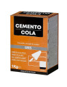 Tradineur - Cemento cola en polvo, colocación, encolado y fijación de azulejos, superficies horizontales y verticales, interior