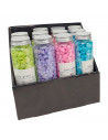 Tradineur - Bote de grava 21 x 5 cm especial para la decroración tanto de exteriores como para interiores, de color surtido. Fra