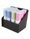 Tradineur - Bote de gravilla 21 x 5 cm especial para la decroración tanto de exteriores como de interiores, de color surtido. Fr