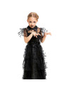Tradineur - Disfraz de Gótica Infantil (Vestido) para Niños - Fabricado en Poliéster - Incluye Vestido y Cinturón - Ideal para d