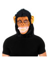 Tradineur - Máscara de Chimpancé - Fabricado en Látex - Complemento para disfraces -  Ideal para disfrutar de Halloween y carnav