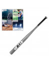 Tradineur - Bate de béisbol de aluminio, agarre antideslizante, entranamientos, prácticas, deporte, aire libre, adolescentes, ad