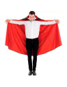 Tradineur - Capa de vampiro para adultos de 140 cm - Fabricado en poliéster - Ideal para disfrutar de Halloween y carnaval - Col