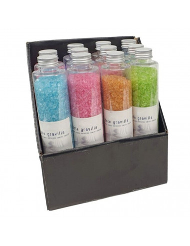 Tradineur - Bote de gravilla 23,5 x 4,5 cm especial para la decroración tanto de exteriores como de interiores, de color surtido