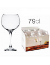 Tradineur - Set de 6 copas de cristal, modelo Ambassador, servir cubatas, cócteles, champán, elegantes, aptas para lavavajillas