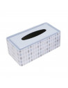 Tradineur - Caja de pañuelos de papel recargable, metalica, colores aleatorios, dispensador de panuelos de papel