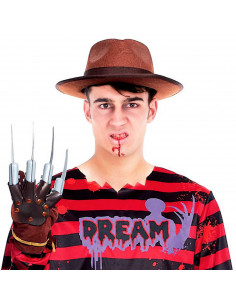 Tradineur - Garra dream killer, plástico, complemento para disfraz de Freddy Krueger, carnaval, Halloween, cosplay, fiestas temá