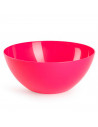 Tradineur - Bol, cuenco de plástico 25 x 12 cm, 3,6 litros, ensaladera, recipiente para palomitas, aperitivos, fruta, ligero y r